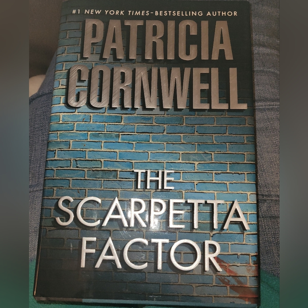 " The Scarpetta Factor " By Patricia Cornwell. 492 Page Hard Coverr Book.